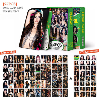 92PCS KATSEYE Tour THE BEAUTIFUL CHAOS Collector LOMO Cards