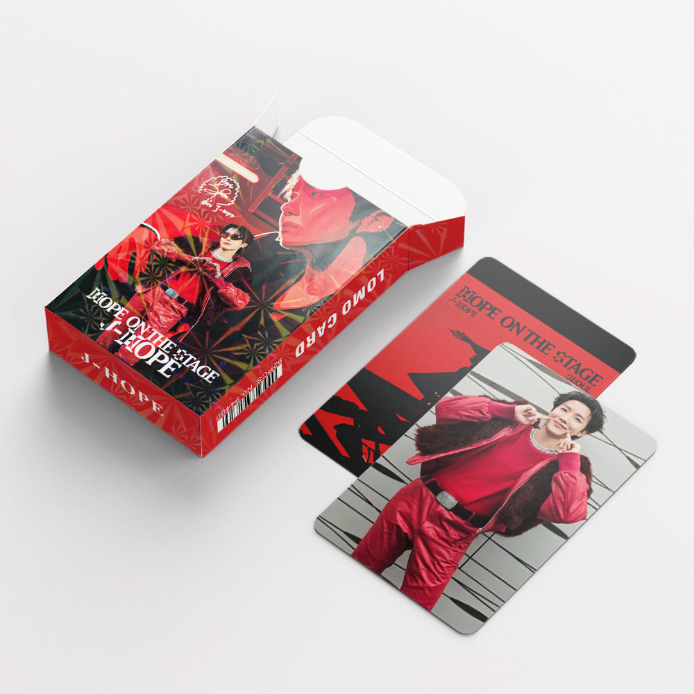 92PCS BTS J-Hope Solo Album Photo Stickers LOMO Cards