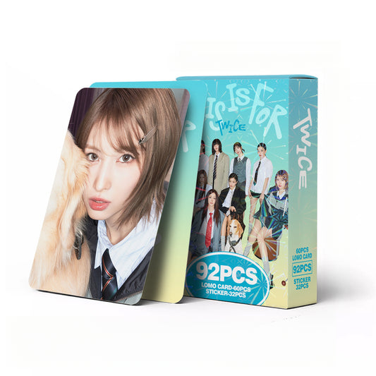 92PCS TWICE Return Album THIS IS FOR Star Photo LOMO Cards