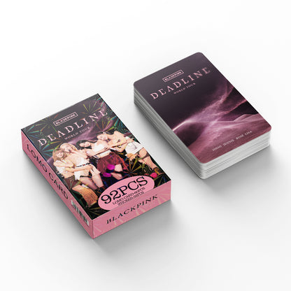 92PCS BLACKPINK DEADLINE Tour Photo Stickers Lomo Cards