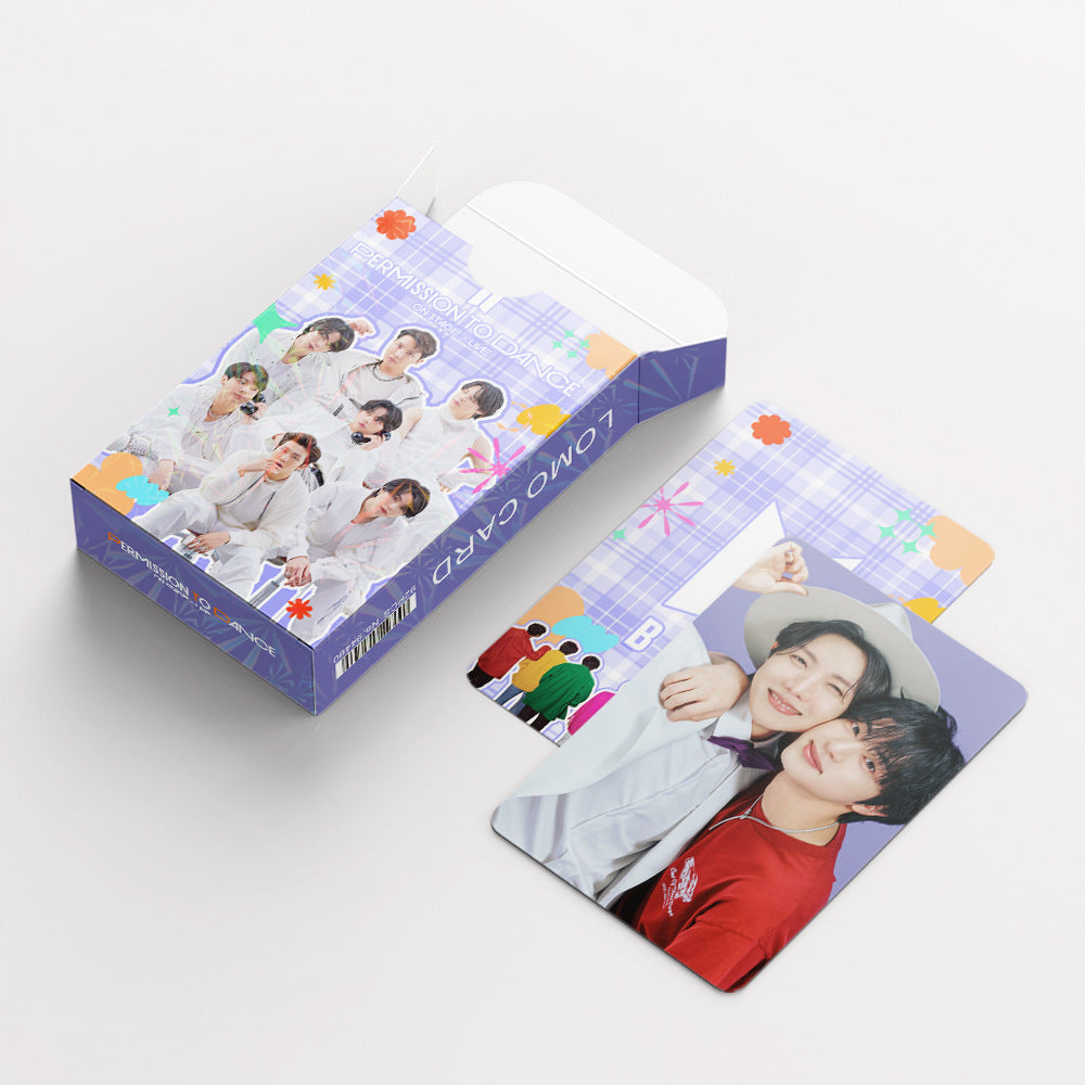 92PCS BTS Collection Card Mini Stickers LOMO Cards