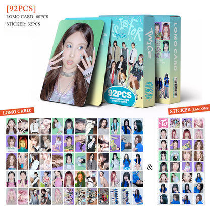 92PCS TWICE Return Album THIS IS FOR Star Photo LOMO Cards