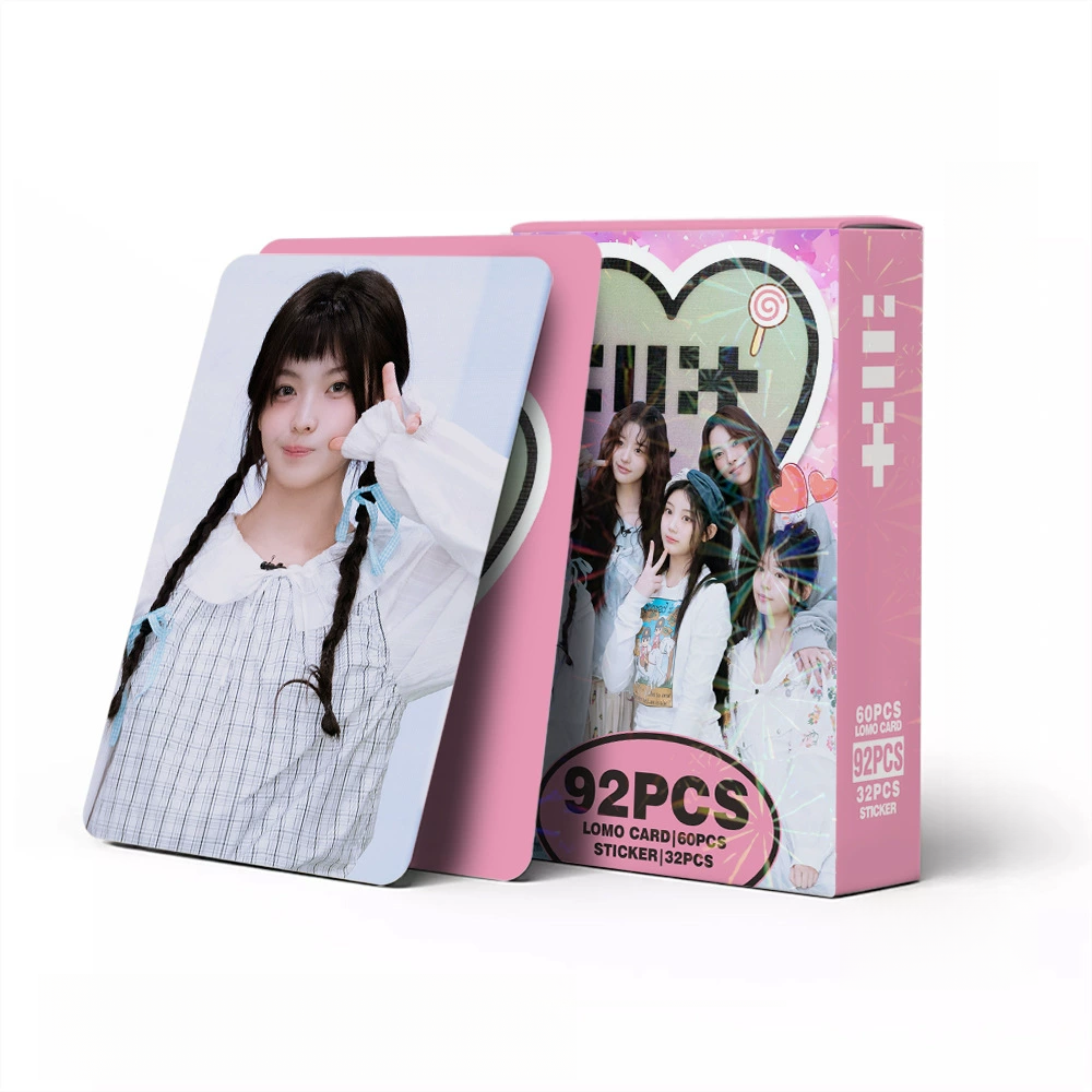92PCS ILLIT Memory Forest idol Sticker LOMO Cards