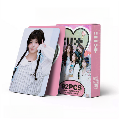 92PCS ILLIT Memory Forest idol Sticker LOMO Cards