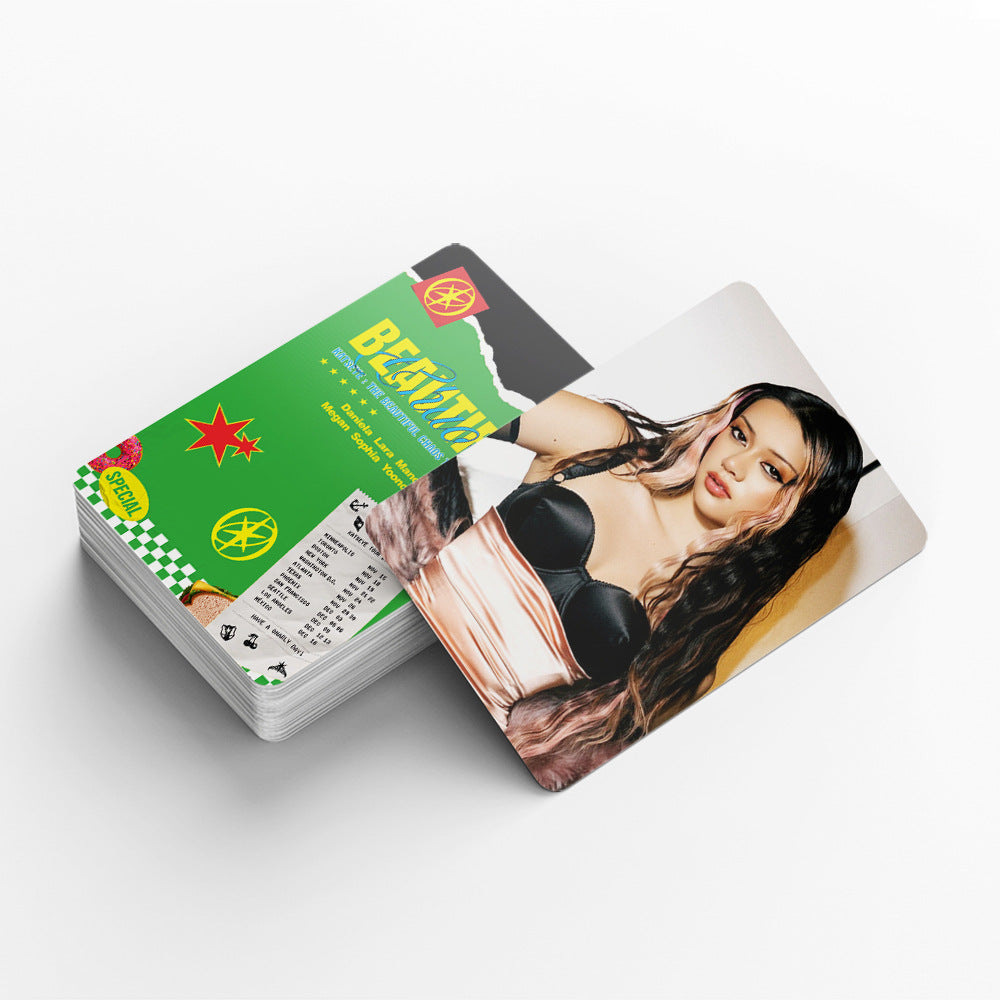 92PCS KATSEYE Tour THE BEAUTIFUL CHAOS Collector LOMO Cards
