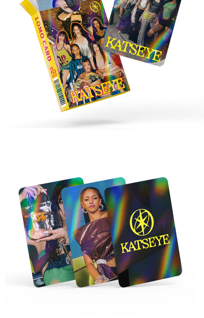 30PCS KATSEYE Star Collection LOMO Holographic Card