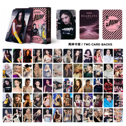 92PCS BLACKPINK New Album Jump Star Photos LOMO Cards