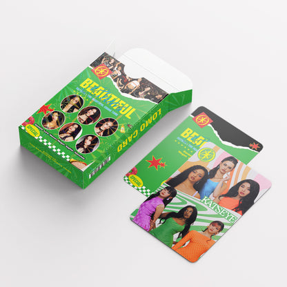 92PCS KATSEYE Tour THE BEAUTIFUL CHAOS Collector LOMO Cards