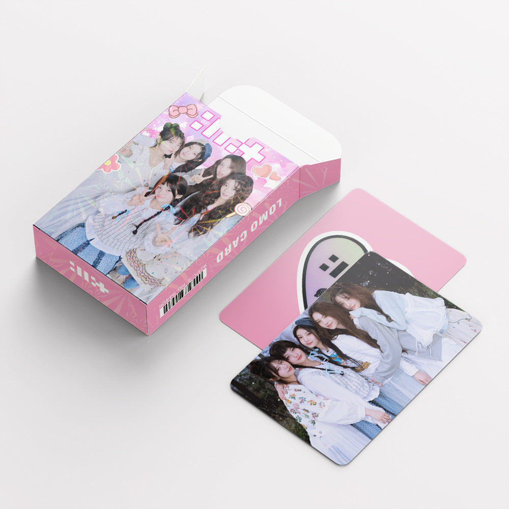 92PCS ILLIT Memory Forest idol Sticker LOMO Cards