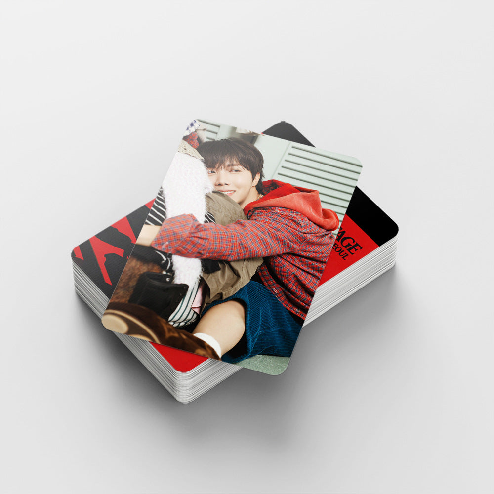 92PCS BTS J-Hope Solo Album Photo Stickers LOMO Cards