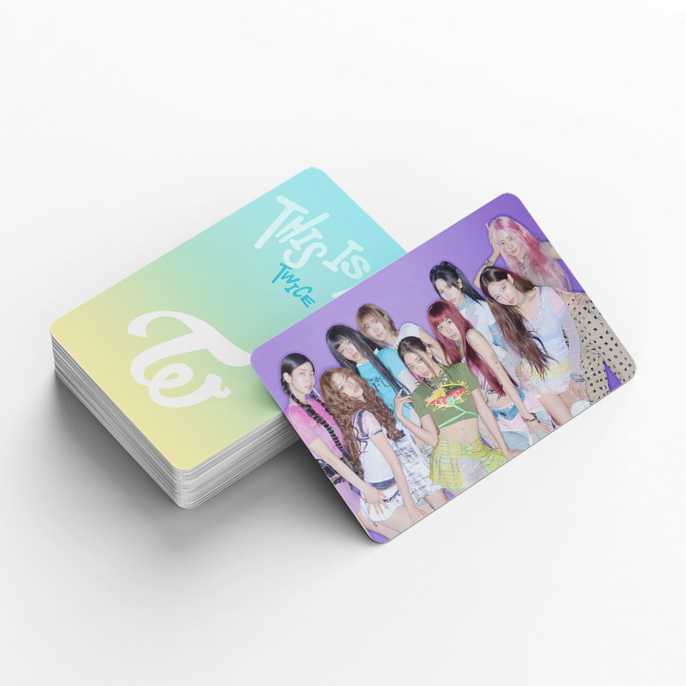 92PCS TWICE Return Album THIS IS FOR Star Photo LOMO Cards