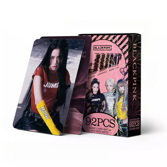 92PCS BLACKPINK New Album Jump Star Photos LOMO Cards