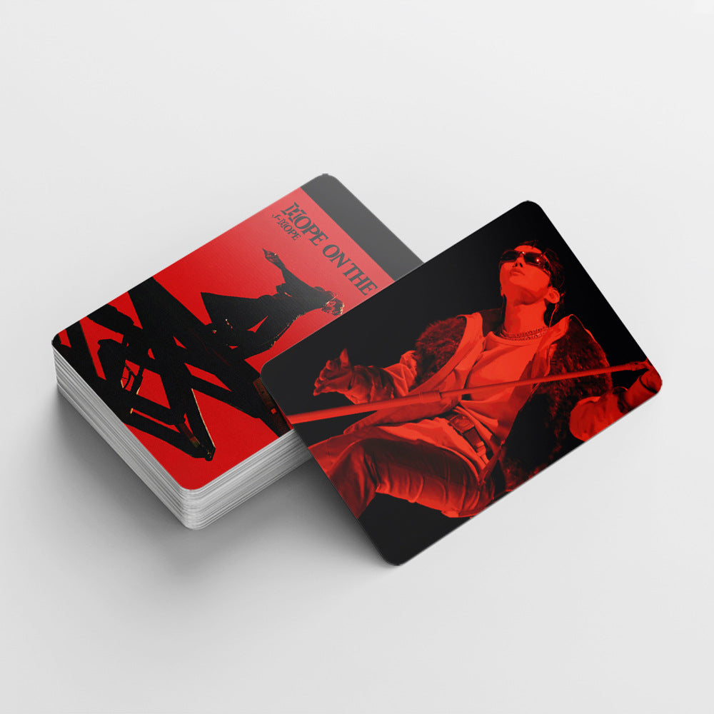 92PCS BTS J-Hope Solo Album Photo Stickers LOMO Cards