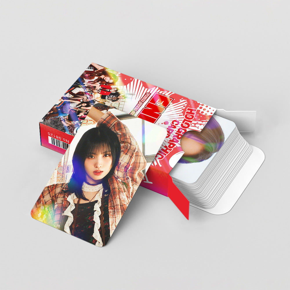 124PCS TWICE Album ENEMY Merchandise Stickers and LOMO Card